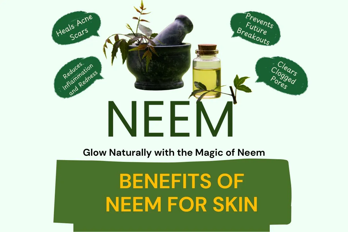 Benefits of neem on skin