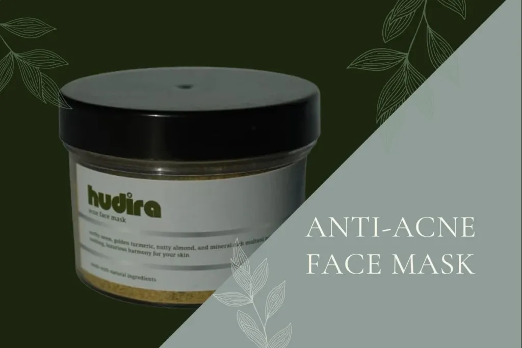 Organic Anti-Acne Face Mask for postpartum skin care
