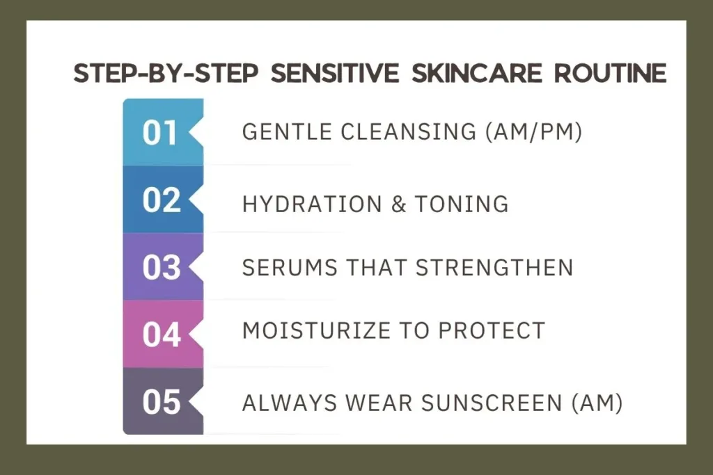 Step-by-Step Sensitive Skincare Routine