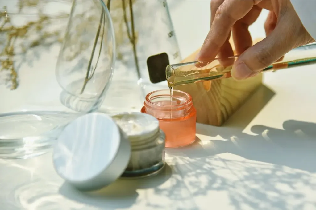 Difference between organic and natural skin products