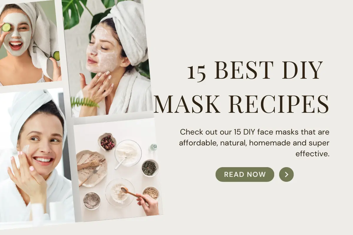 Happy women applying DIY natural face masks at home – 15 best homemade face mask recipes for glowing skin.