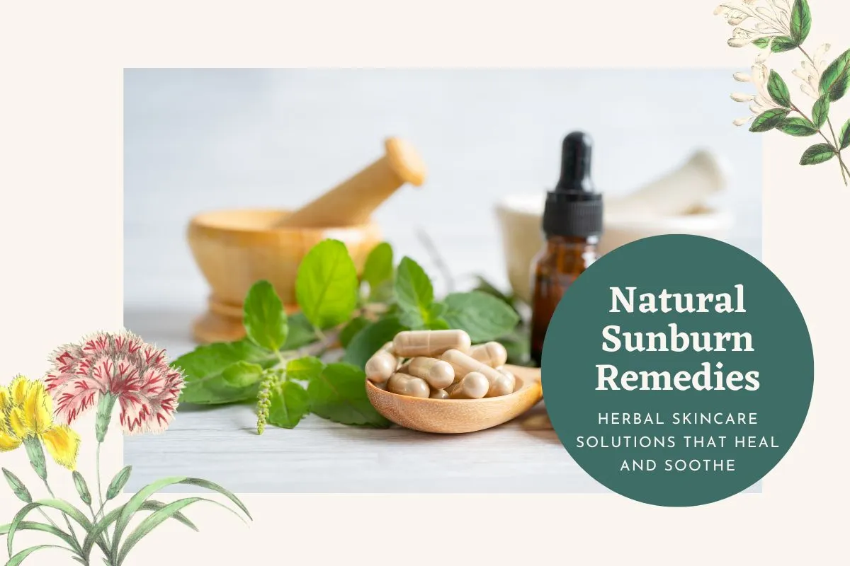 Natural ways to treat sunburn