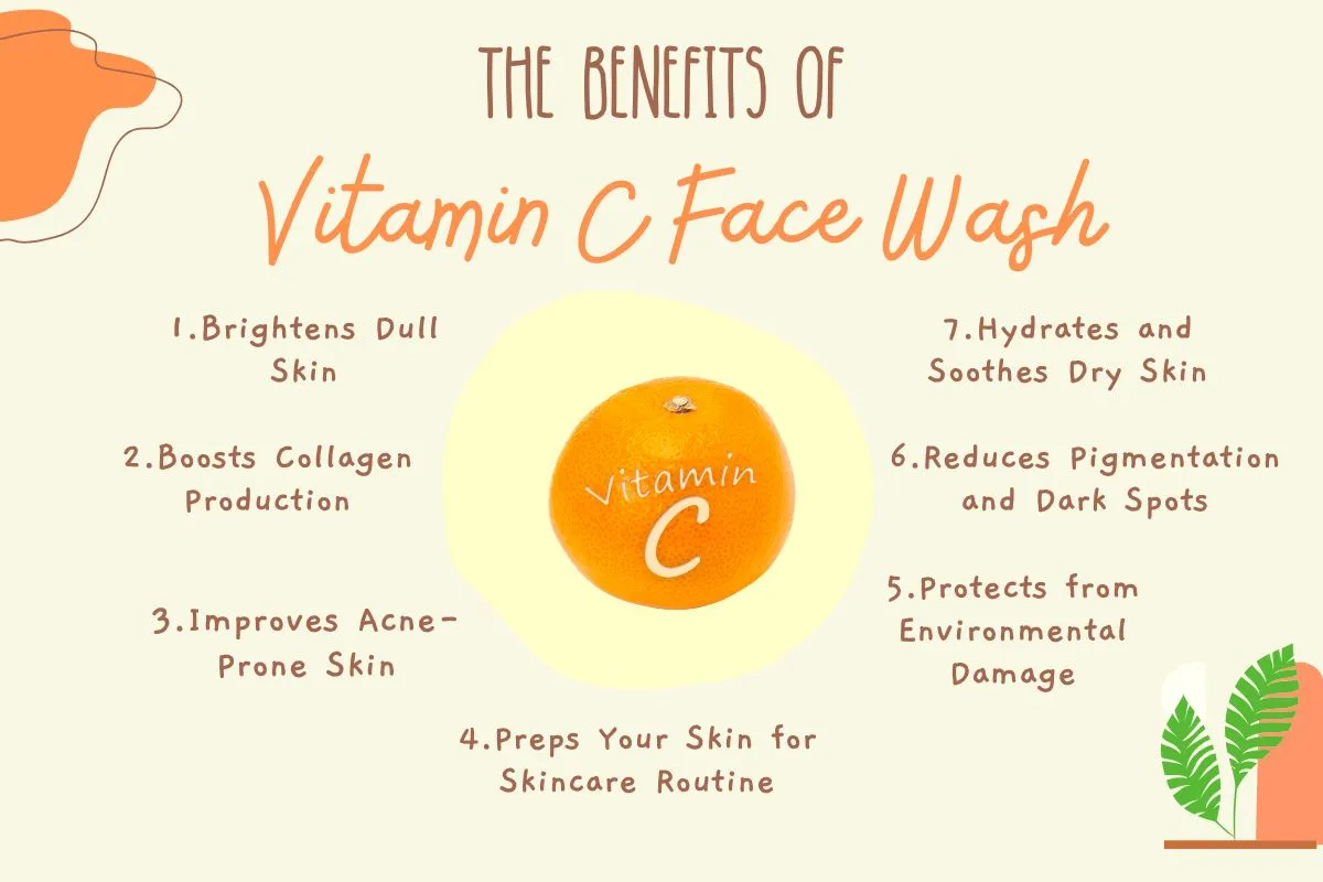 Vitamin C Face Wash Benefits | Hudira