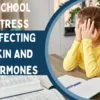 Teen Skin and Hormones Affected by School Stress