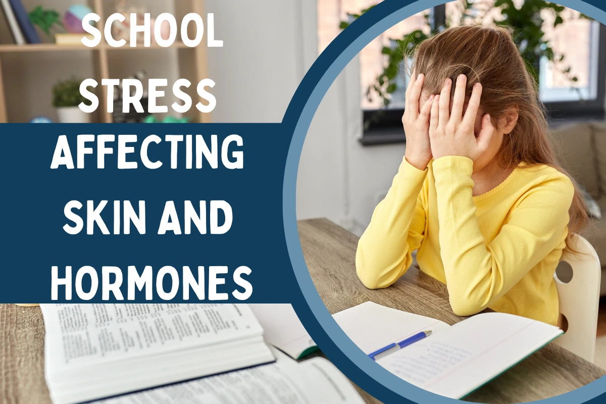 Teen Skin and Hormones Affected by School Stress