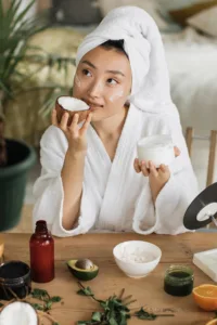 Benefits of coconut oil on skin