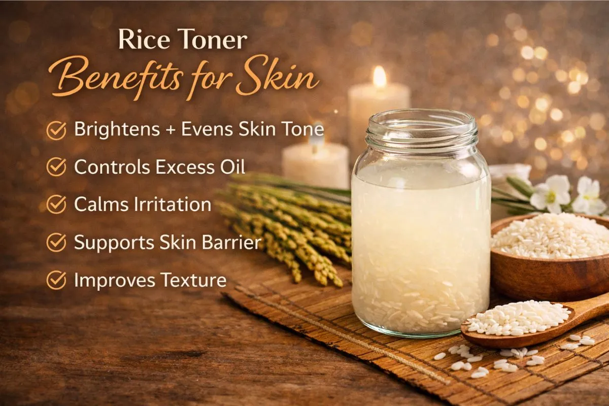 Rice Toner benefits for skin