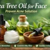 Tea tree oil for face benefits and uses