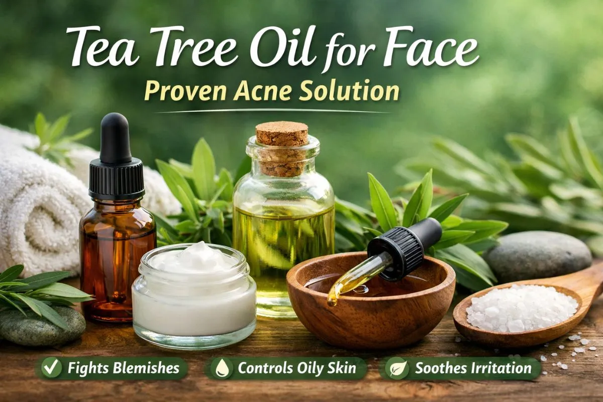 Tea tree oil for face benefits and uses