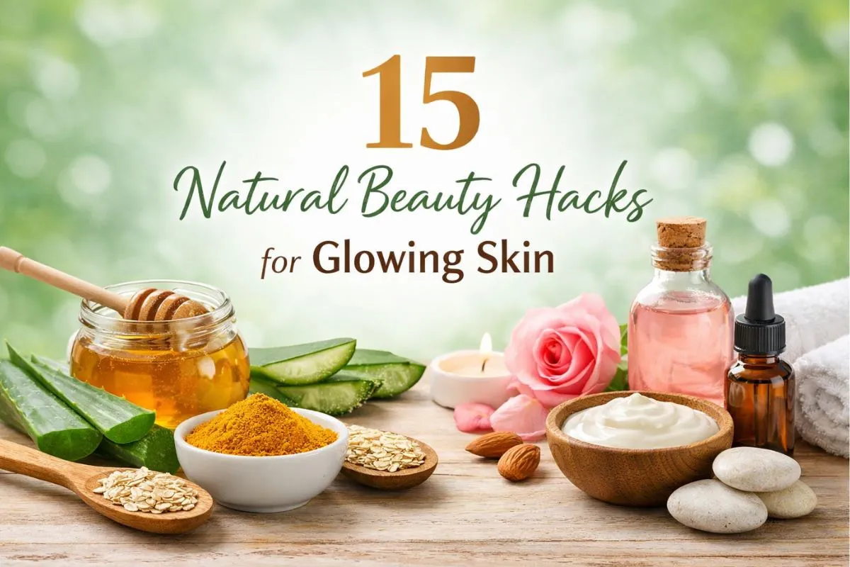 15 Natural Beauty Hacks for Glowing Skin