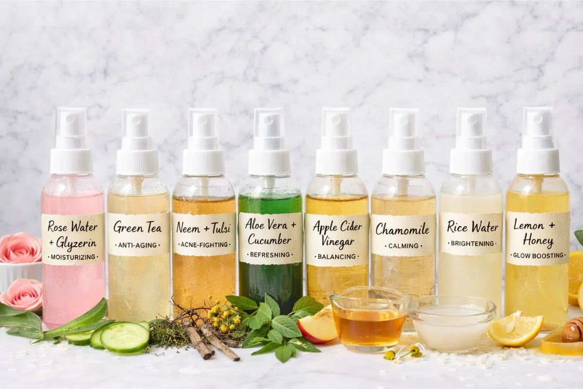 8 Best natural toner for face | Acne toner