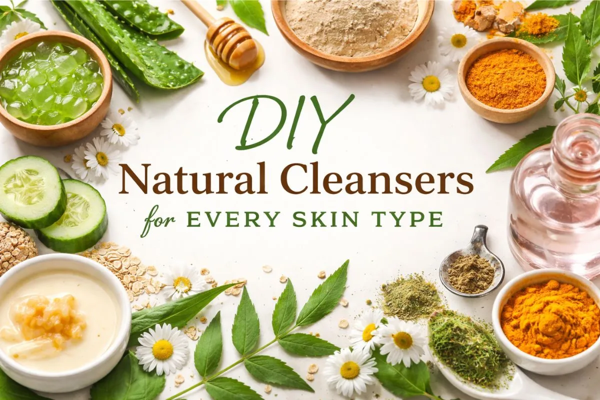 DIY Natural Face Cleanser