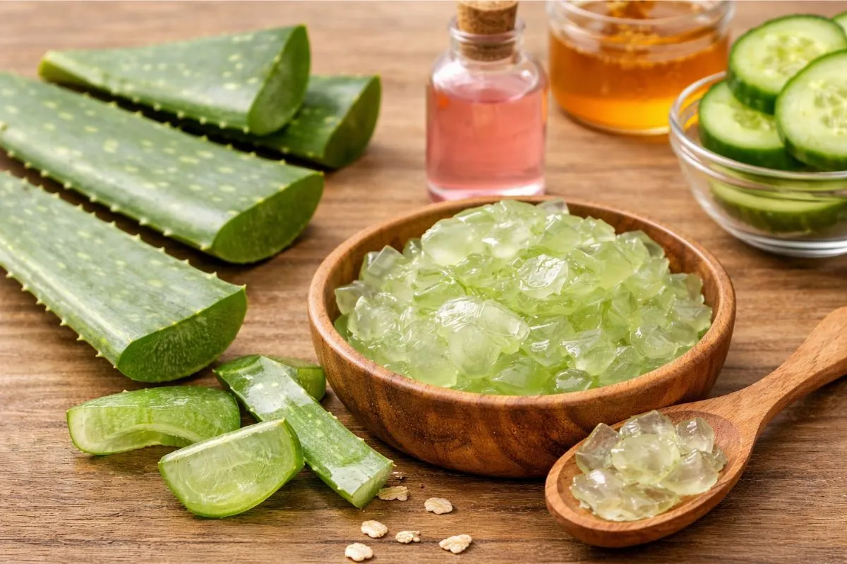 DIY Aloe Vera Face Mask