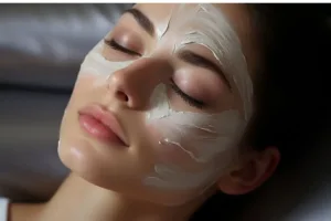 Homemade under eye mask for dark circles