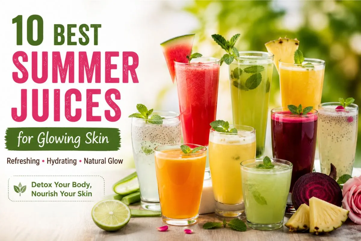 10 Easy Drinks for Glowing Skin at Home | Hudira