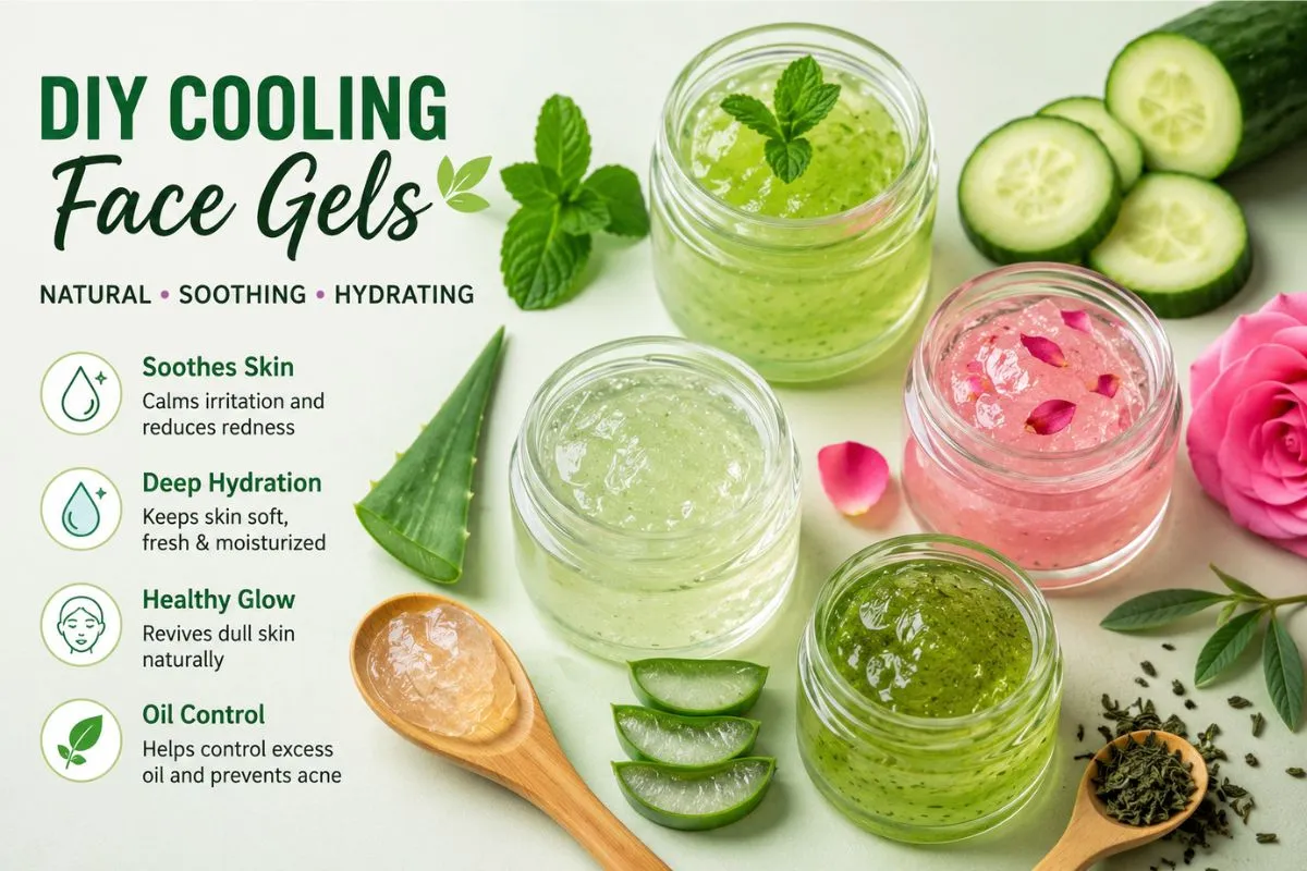 Benefits of Homemade Cooling Gel for Face