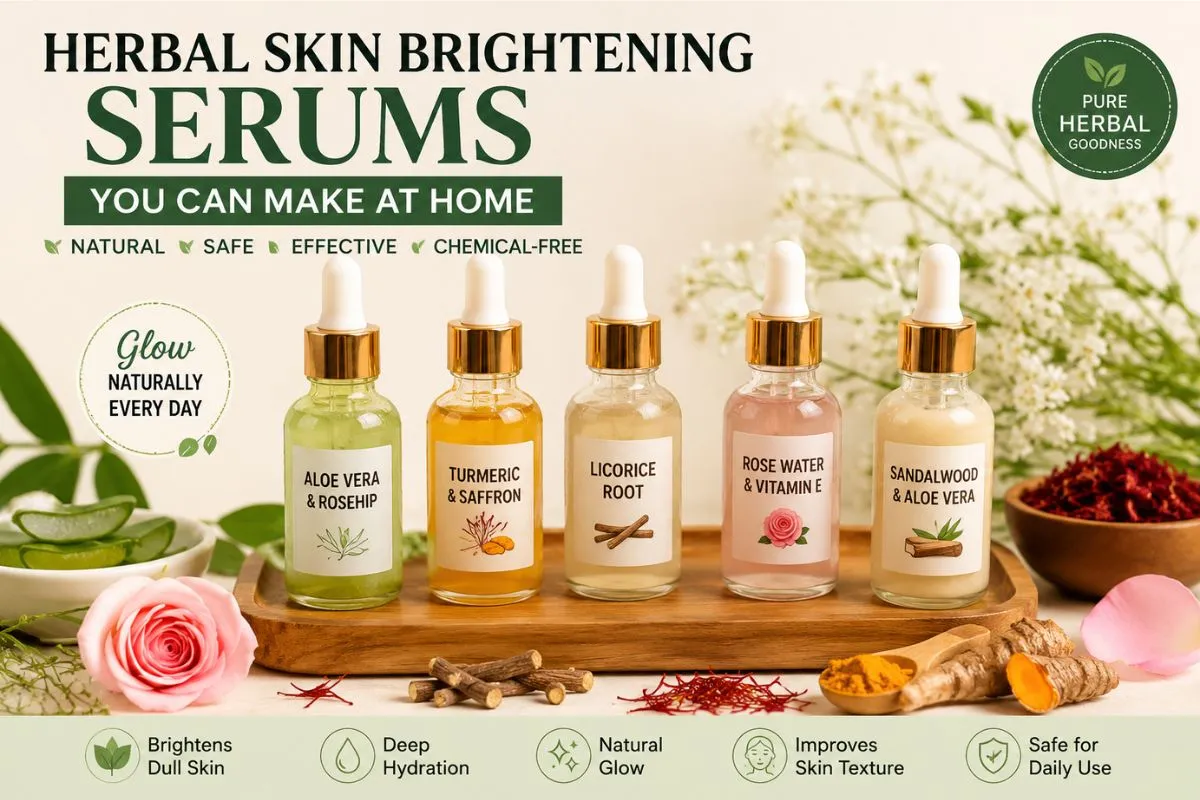 DIY face serum for naturally glowing skin