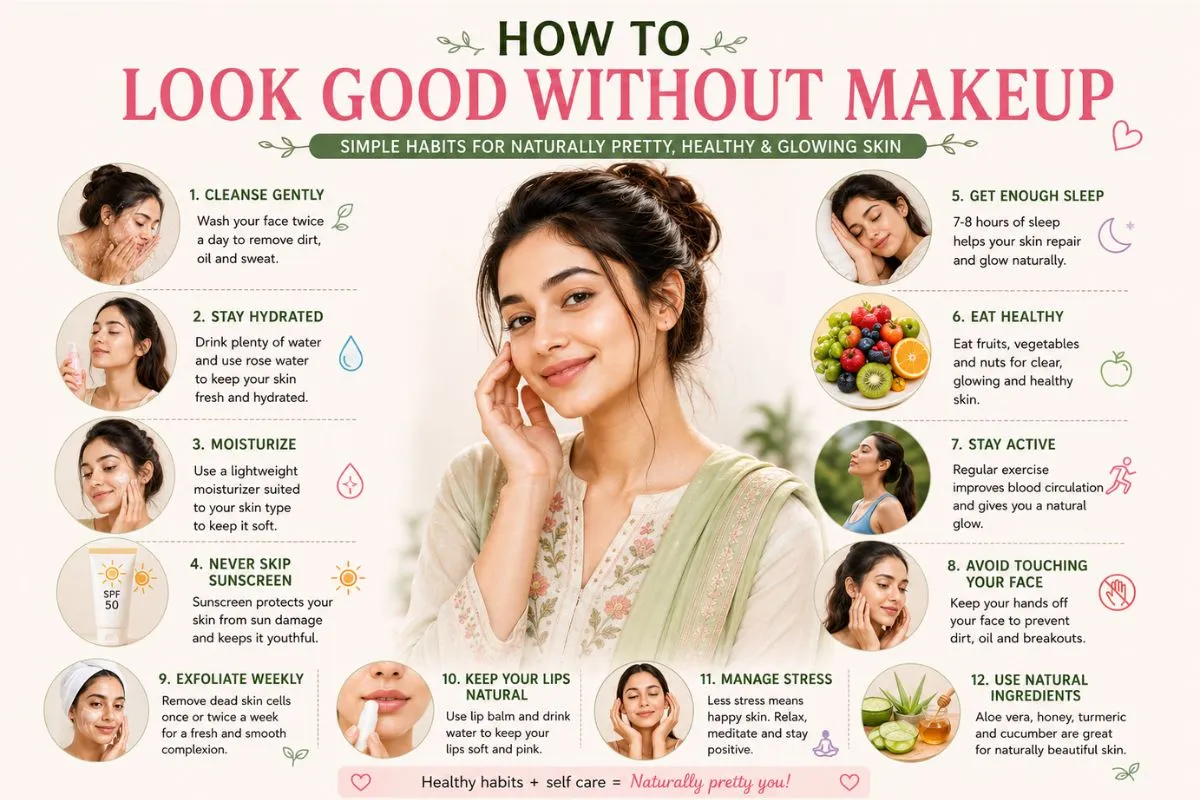 How to look good without makeup