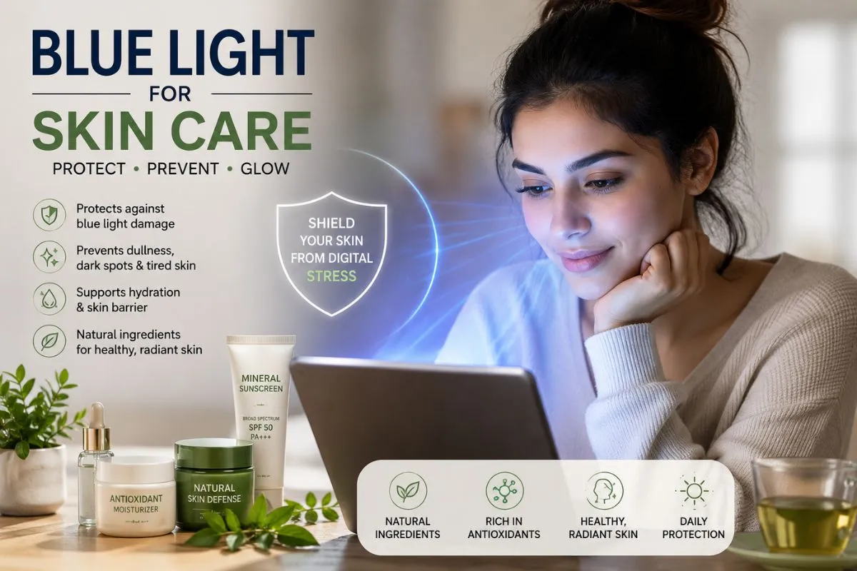Blue light skincare