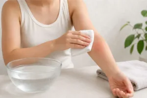 Cold Compress for Fast Itch Relief