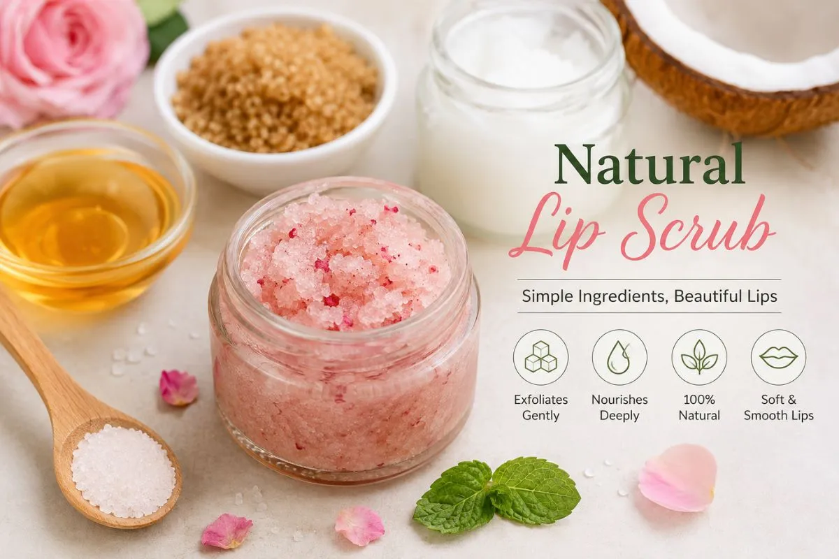 DIY Lip Scrubs for soft lips