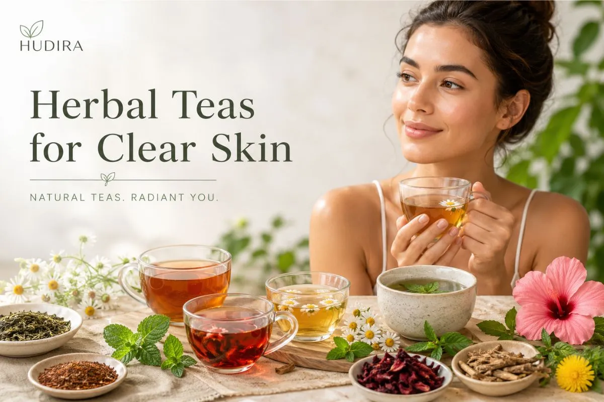 Herbal best teas for clear skin