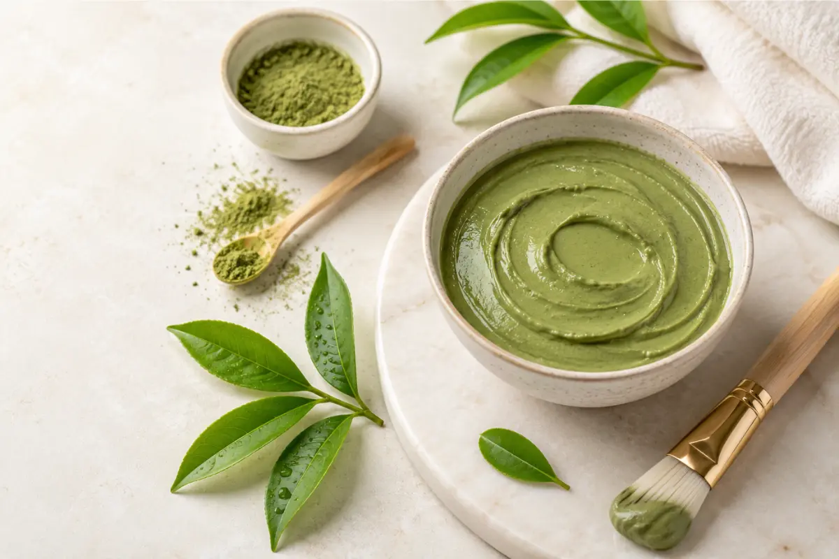 Is green tea mask good for your skin?