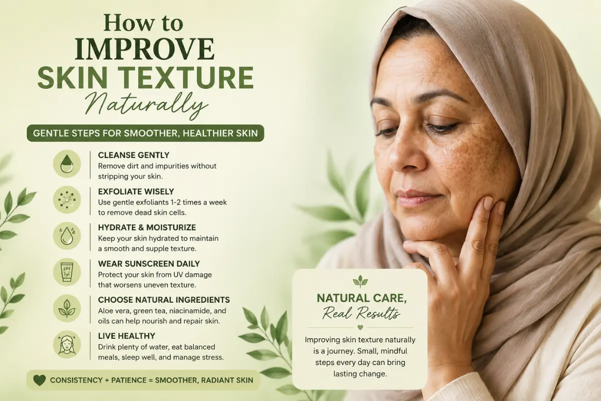 How to get rid of textured skin