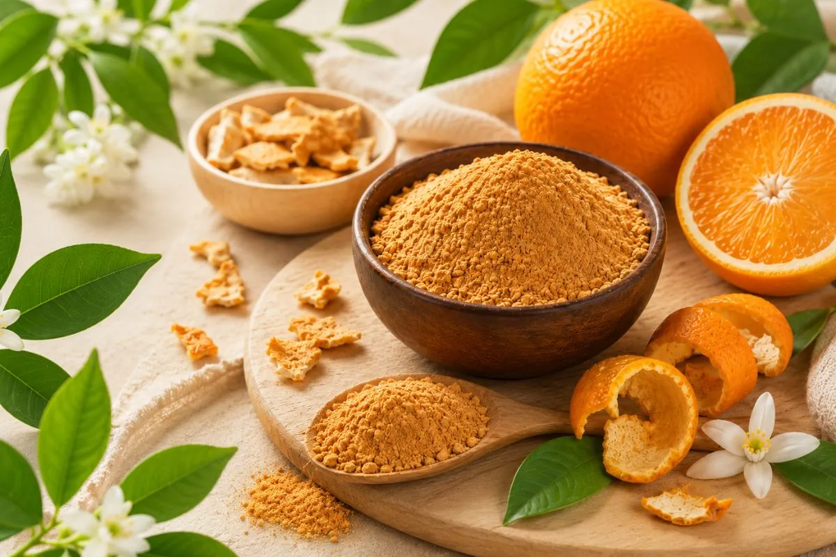 Orange peel powder benefits for pigmentation
