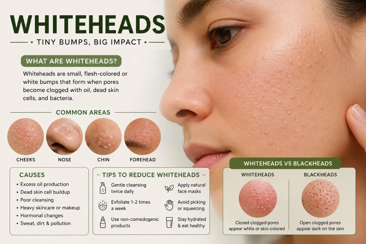 Whiteheads removal ways naturally