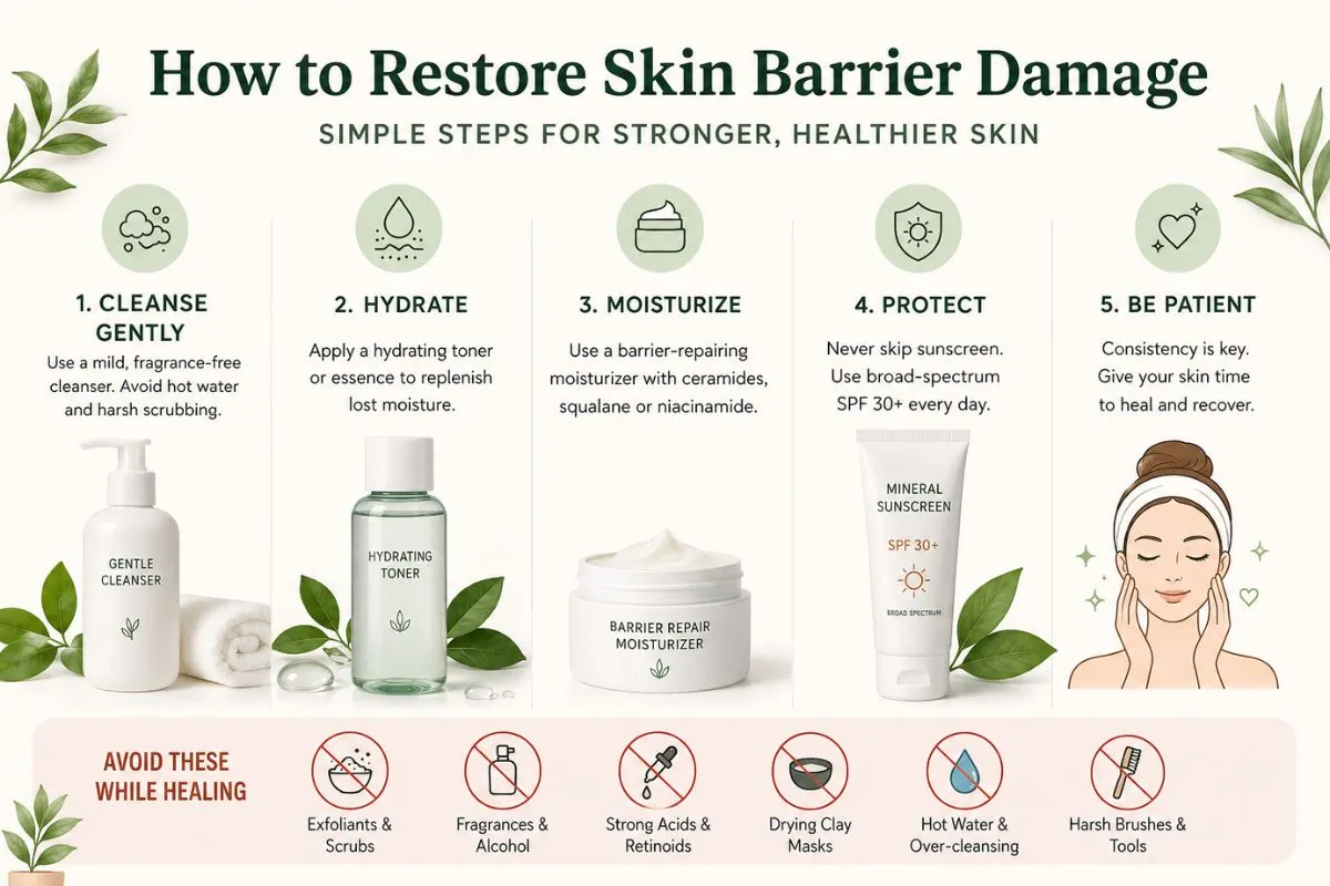 How to Restore Skin Barrier Health