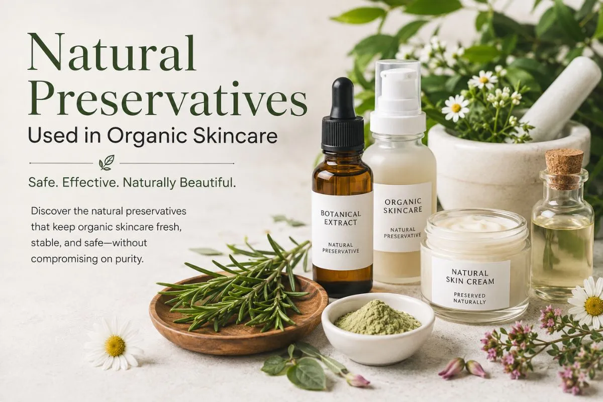 How to preserve natural skin care products | Natural preservatives for cosmetics