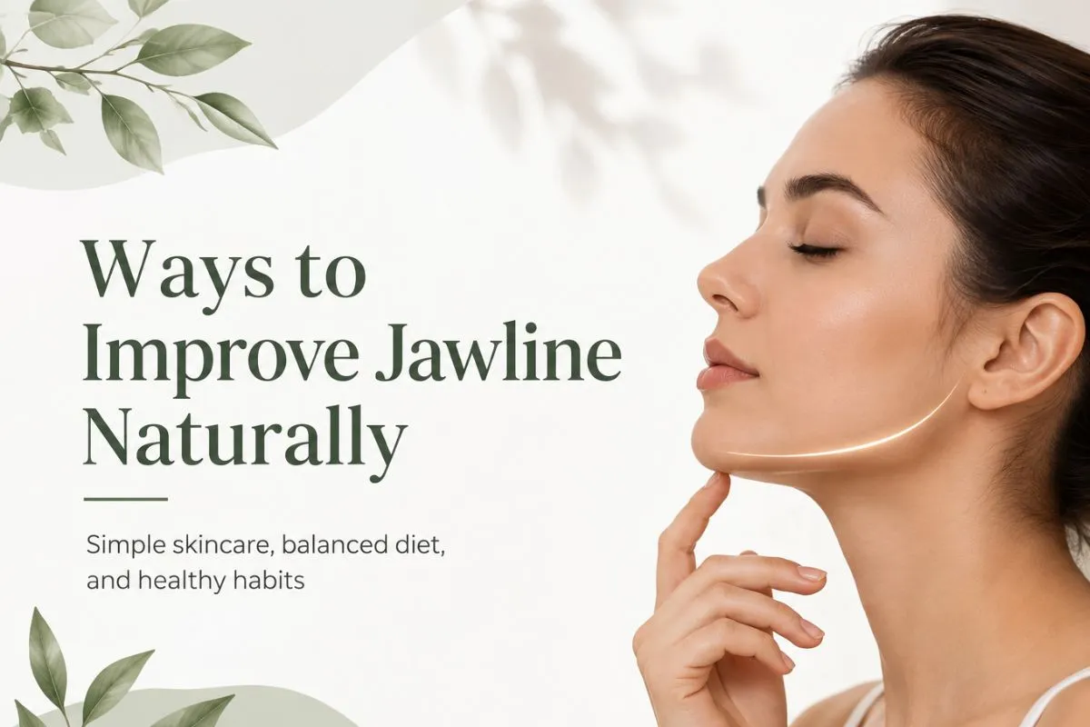 Natural ways to improve jawline | Hudira