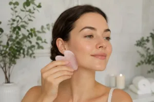 What Facial Massage and Gua Sha Can Really Do to Improve Jawline