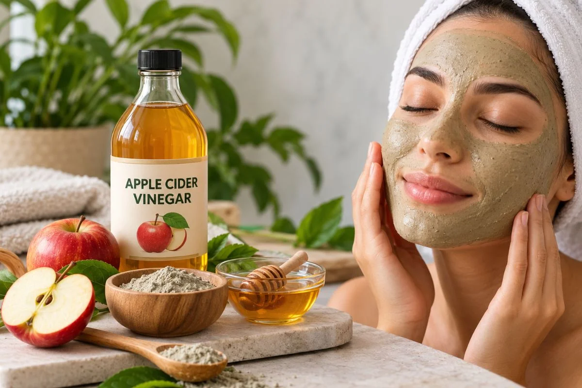 Apple Vinegar Face Mask for Face