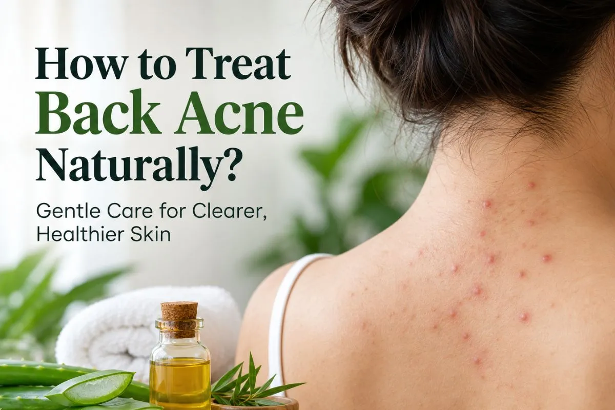 How to Treat Back Acne Naturally?
