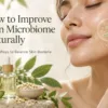 How to improve skin microbiome naturally