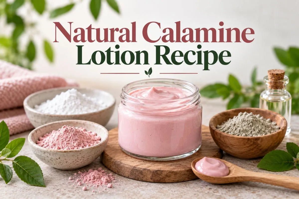 Natural Calamine Lotion Recipe for Gentle Skin Relief