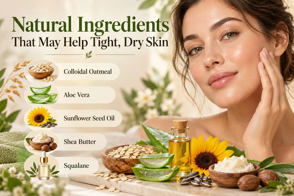Natural Ingredients That May Help Tight, Dry Skin, Face Stings
