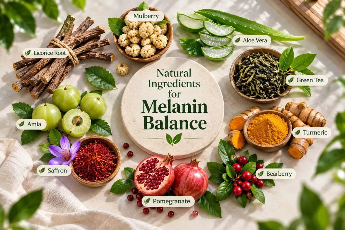 Natural Ingredients for Melanin Production