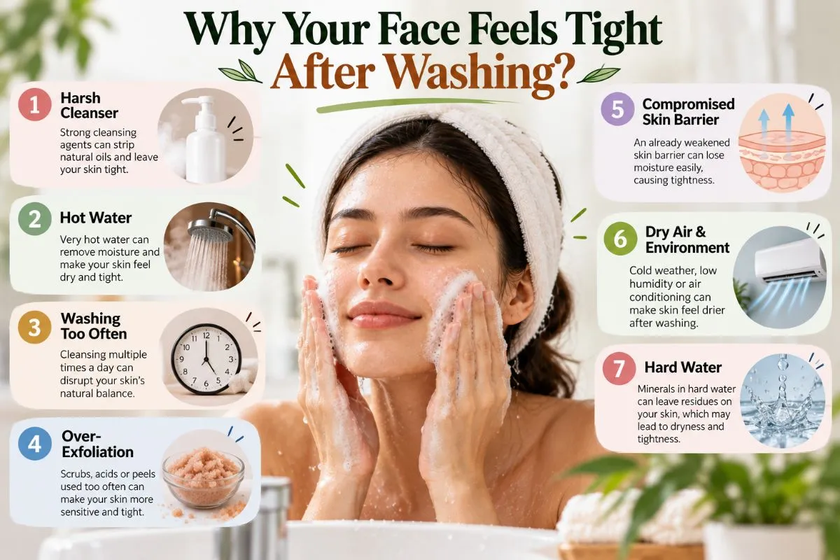Why Is Your Face Feeling Tight After Washing?