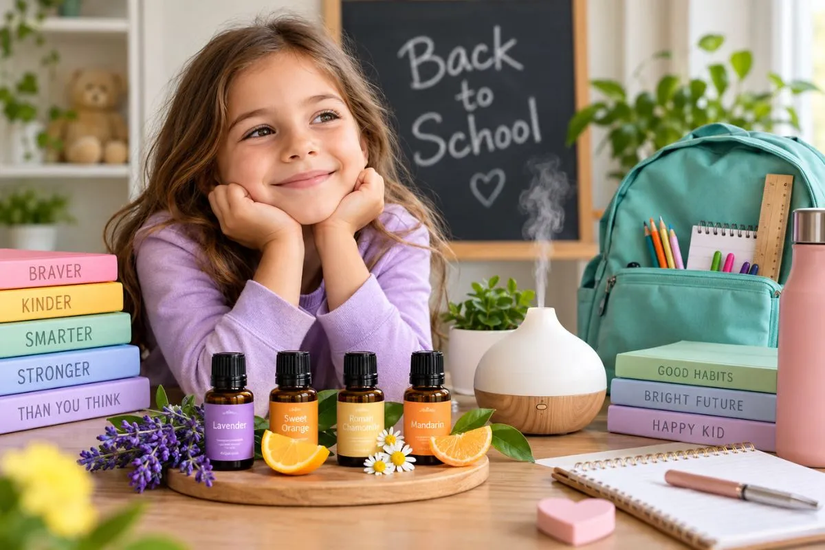 Essential Oils for Anxiety in Children | Back-to-School Stress