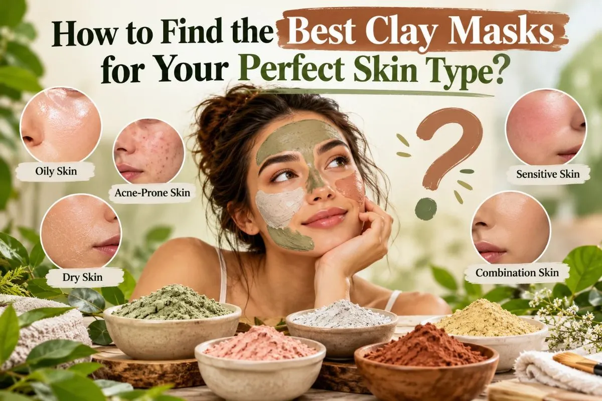 How to Find the Best Clay Masks for Your Perfect Skin Type?