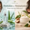Hydration vs Moisturization How Are They Different?