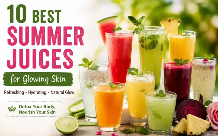 10 Easy Drinks for Glowing Skin at Home | Hudira