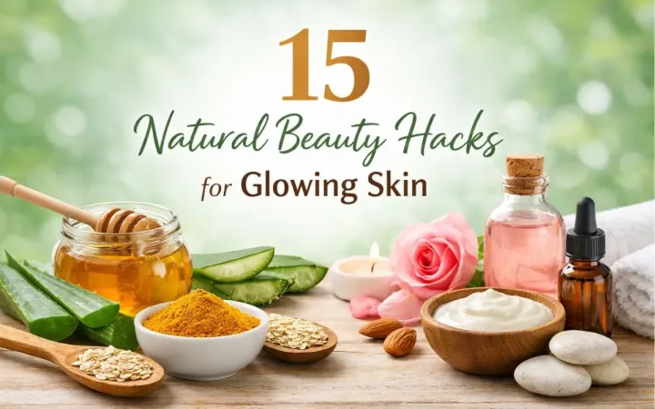 15 Natural Beauty Hacks for Glowing Skin