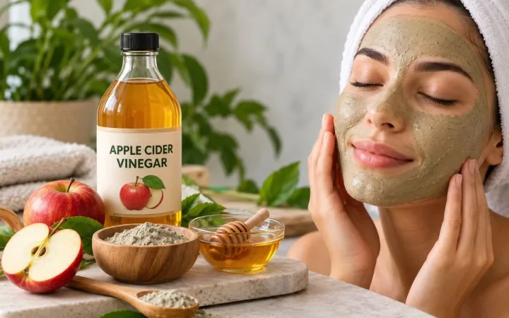 Apple Vinegar Face Mask for Face