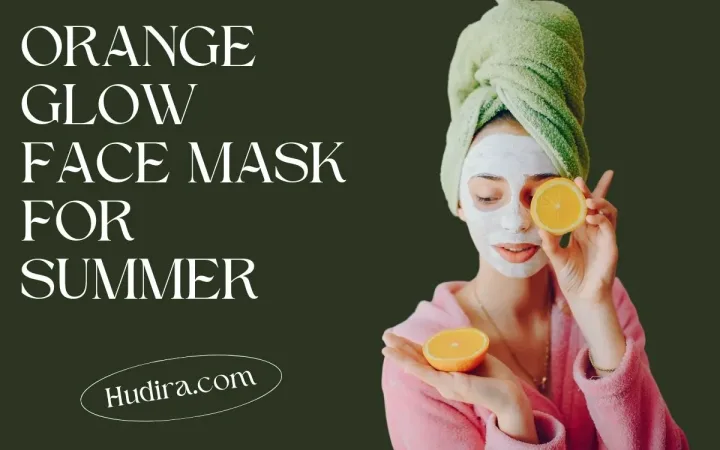 Best Orange mask for face by Hudira Skincare