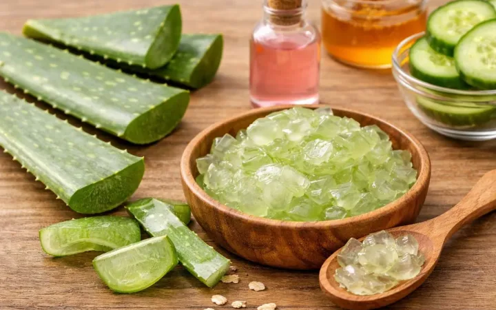 DIY Aloe Vera Face Mask