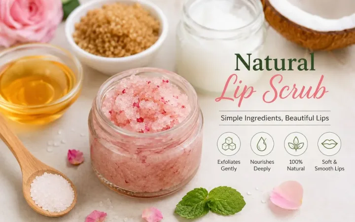 DIY Lip Scrubs for soft lips